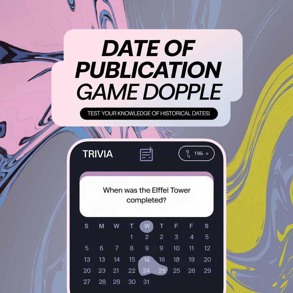 date of publication game dopple