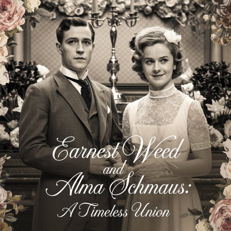 earnest weed alma schmaus marriage