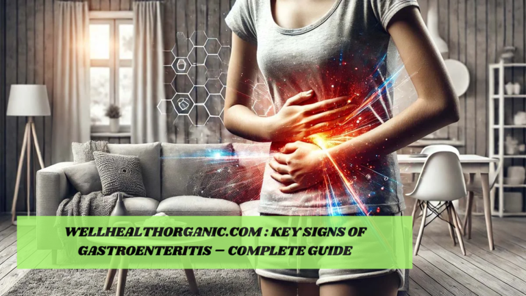 Wellhealthorganic.com : Key Signs of Gastroenteritis – Complete Guide